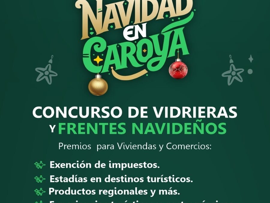 CONCURSO DE VIDRIERAS Y FRENTES NAVIDEÑOS