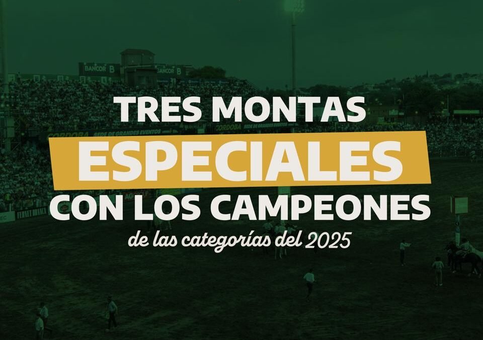 Tres montas especiales abrirán la noche del jueves en el Festival de Doma y Folklore