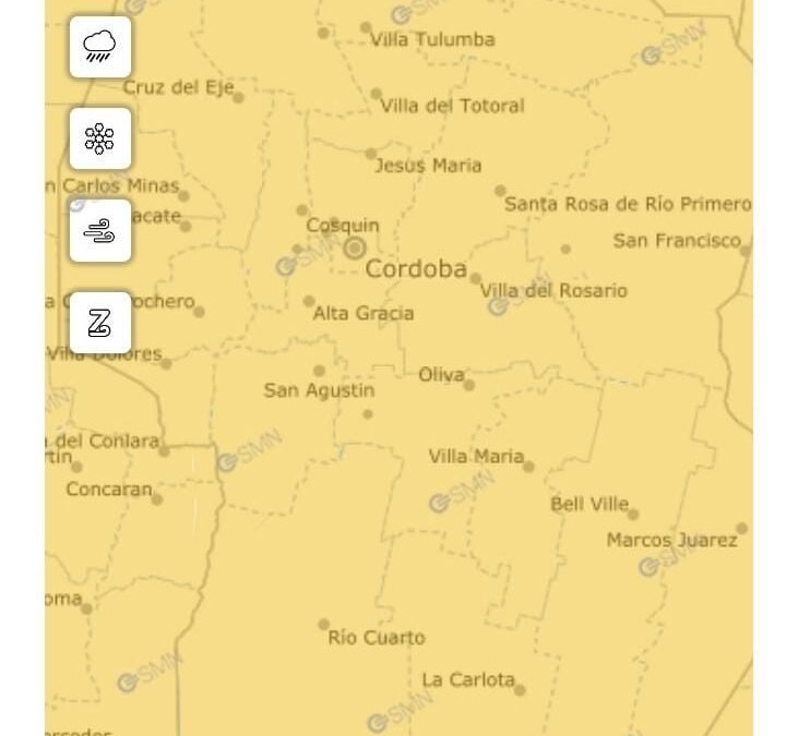 Defensa Civil Jesús María ALERTA AMARILLA POR TORMENTA