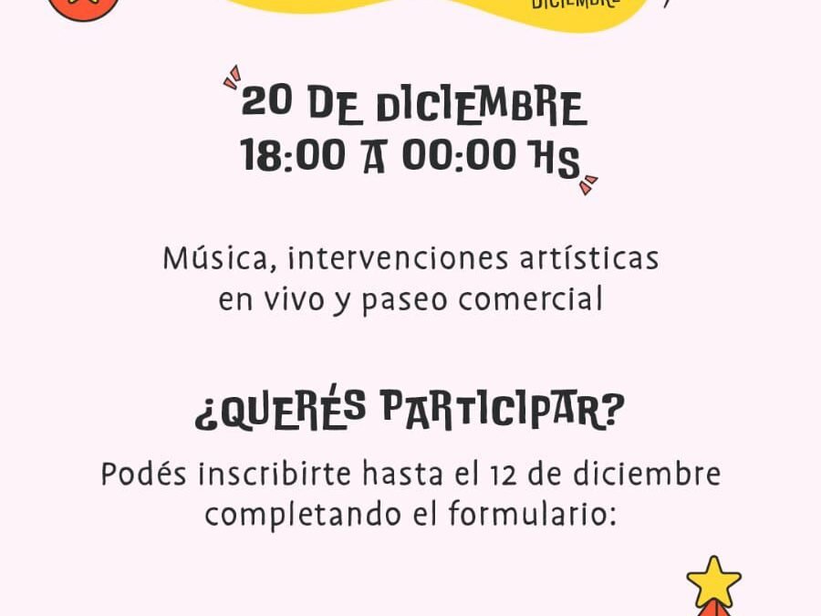 Jesús María se prepara para su tercer mercadillo a cielo abierto: “El Mercadillo Navideño”