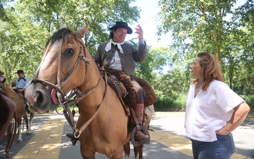 Hizo 630 km a caballo: Nicolás Membriani llegó a Colonia Caroya