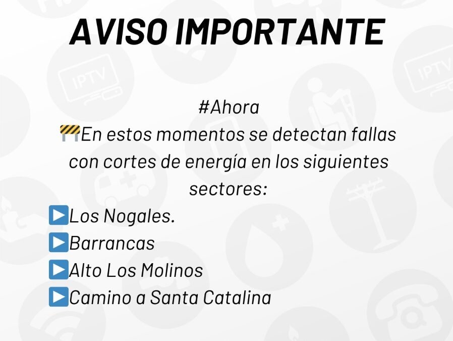 *Comunicado* de la Cooperativa de servicios públicos de Colonia Caroya y Jesús María Ltda