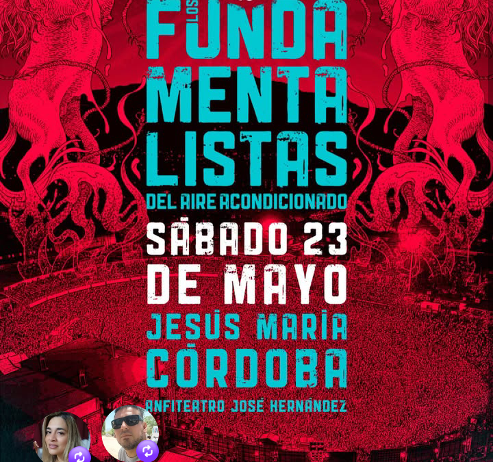 Los Fundamentalistas del Aire Acondicionado se presentarán en el Anfiteatro de Jesús María